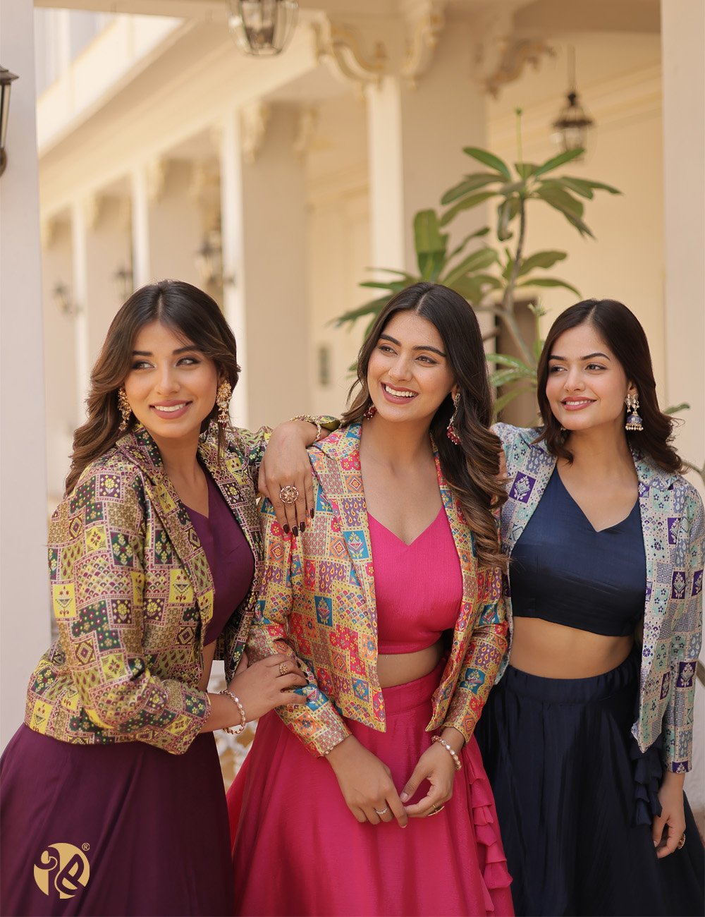 Wine Color Lehenga Choli for Women by Karovi
